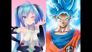 M.u.g.e.n A.i Match 미쿠Append Vs 손오공Ssg-Blue