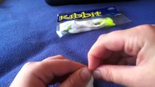 How to put a hook on a ribbit frog