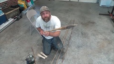 how to make an atlatl part 2 the dart shaft