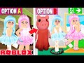 Do I Save MY TWIN From Piggy Or DO I ESCAPE?!... Roblox Piggy