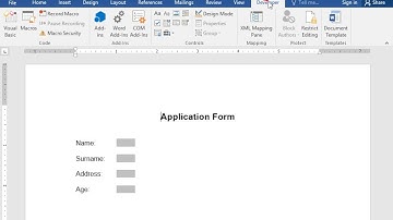Protect the forms of the document using cert4u as password.