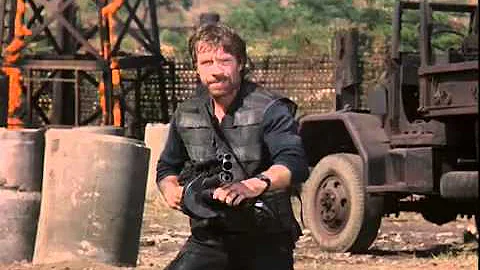 Explosive Bloody Violent Chuck Norris Shootout