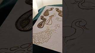 peacock mehndi design #mehndi #trending #tutorial #begginers #viral #shortvideo #youtubeshorts #art