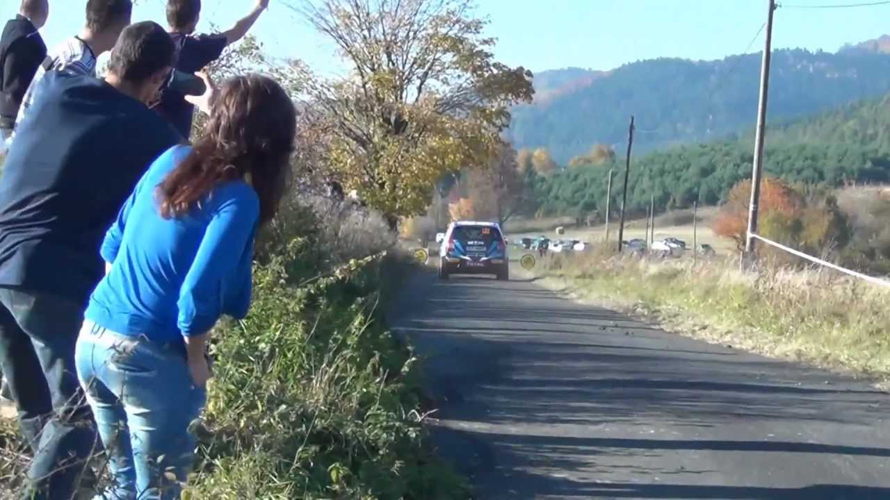 22 Rajd Dolnośląski 2012 - Marek Mularczyk Michał Rogóż Citroen C2R2