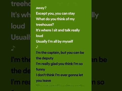 Treehouse Alex G Lyrics