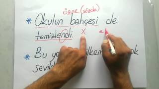 Edilgen / Dönüşlü - TERLETEN İKİLİLER / ÖNDER HOCA Edilgen / Dönüşlü - TERLETEN İKİLİLER / ÖNDER HOCA