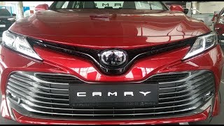 Toyota Camry 2018  Red  Красная Королева