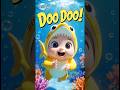 Baby Shark Doo Doo Doo 🦈 | Mommy Shark Dance Song for Kids | Nursery Rhymes #shorts