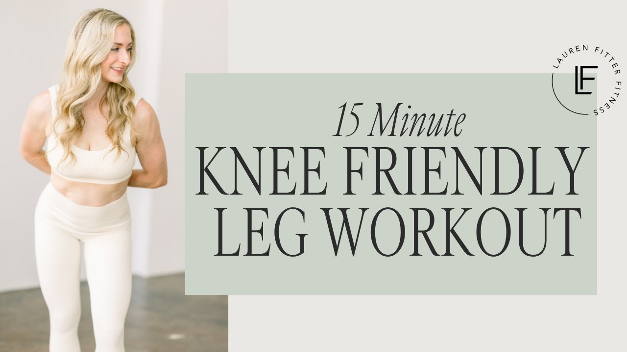 15 Minute Knee Friendly Postpartum Leg Workout no squats or lunges