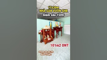 Nhà sân vườn mặt bằng kd nghỉ dưỡng lộ 16c - Song Thuận 🌸 #nhadattranngo63