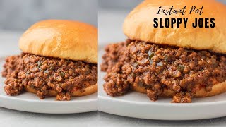 Instant Pot Sloppy Joes