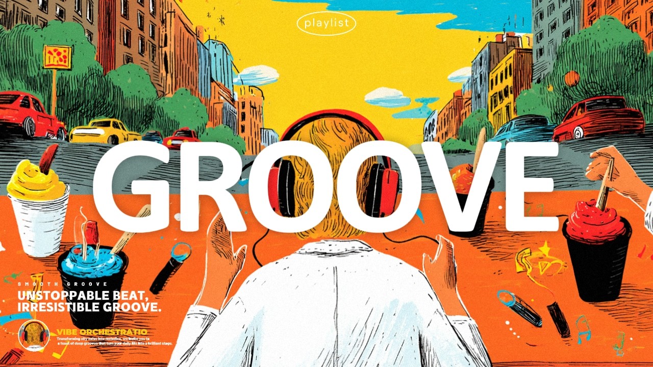 Playlist | 틀어두기만 했는데 고개가 둠칫하는 경쾌한 그루브 😎 | GROOVE · JAZZHOP · CAFE | 매장음악 · 카페 · 집중 · 작업 · 노동요