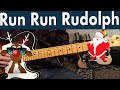 How To Play Run Run Rudolph On Guitar | Chuck Berry Guitar Lesson + Tutorial + TABS