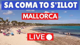 🔴 Sa Coma to S'Illot, Mallorca (Majorca), Spain | 31 July 2022