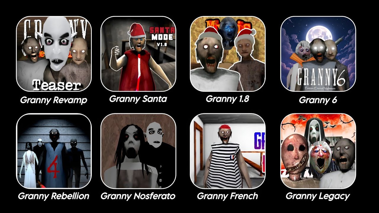 Granny New Revival Granny Legacy Horror Granny Revamp Granny 1 New Update Door Escape 