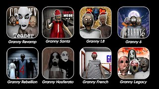 Granny New Revival Granny Legacy Horror Granny Revamp Granny 1 New Update Door Escape