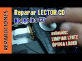 Reparar Reproductor CD DVD. No lee los CD. CD player repairing