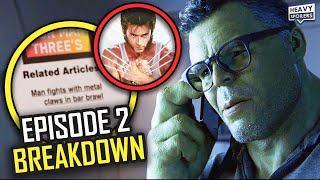SHE HULK Episode 2 Breakdown \& Ending Explained | Review, Easter Eggs, Theories And Wolverine?