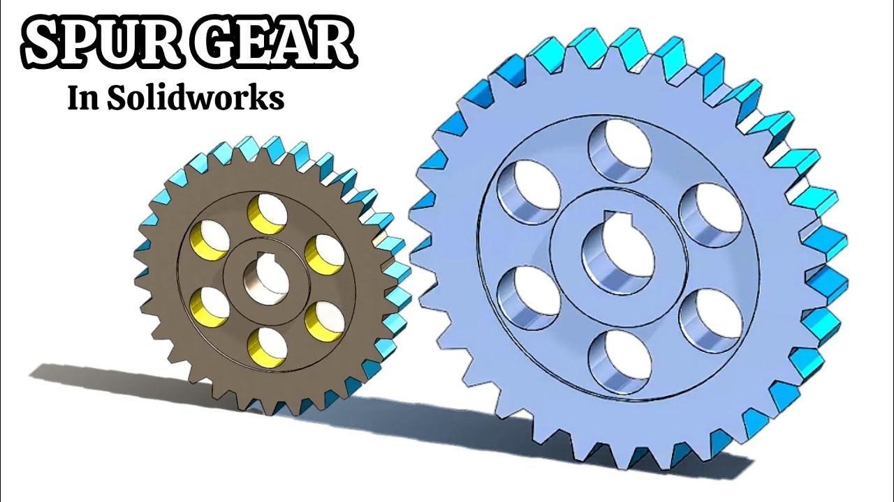 Solidworks Spur Gear Design: My Secret Method 