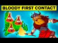Bloody First Contact: Vikings vs Native American Tribes - Who Would Win?