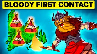 Bloody First Contact: Vikings vs Native American Tribes  Who Would Win?