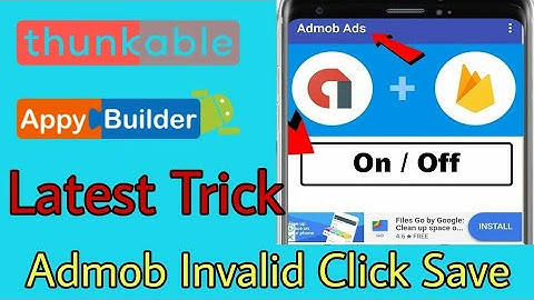 Control Your Admob Ads  With  Firebase! Admob Invalid Click Save!  Appybuilder Tutorial!