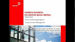 Brocade ICX Quick Install: Accessing the Web Interface, Brocade ICX Micro Tutorials, Brocade ICX 6450 24-port GbE Switch, VLAN Routing on Brocade ICX, Brocade ICX 6450 Switch, Brocade Ruckus ICX 7000 - Basic system setup - part 1, Brocade Password Recovery (FastIron ICX)