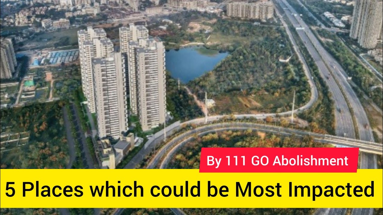 5 Places in Hyderabad that could be impacted by 111 GO Abolishment || Hyderabad Real Estate