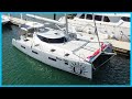 You Probably Haven't Seen This INCREDIBLE Catamaran Yet [Full Tour] Learning the Lines