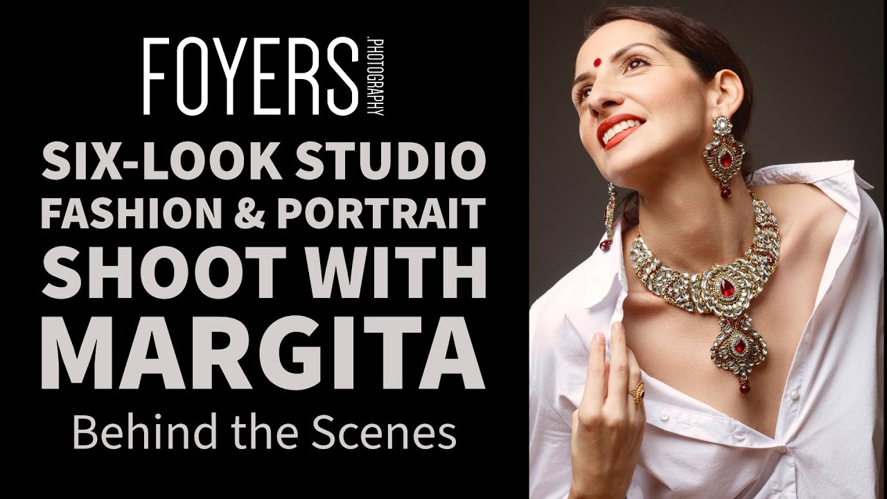 Behind the Scenes: Six-Look Studio Fashion & Portrait Shoot with Margita