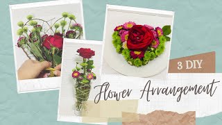DIY Flower Arrangement Tutorial/ Easy Design Flower Arrangement/ Floral Arrangement
