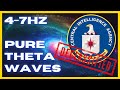 47hz pure theta waves  cia hemi sync  wonderful brain stimulation  binaural beats