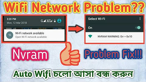 [Root] NVRAM WARNING err =0x10 Problem Fix Any Android Phone | Bangla Tutroial 2018