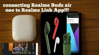 Realme Link app || How To Connect Realme Band , Realme Watch  , Realme Buds Air And Buds Air Neo  !!