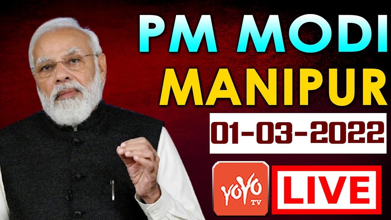 LIVE : PM Modi Address Virtual Rally In Manipur | Narendra Modi Speech ...
