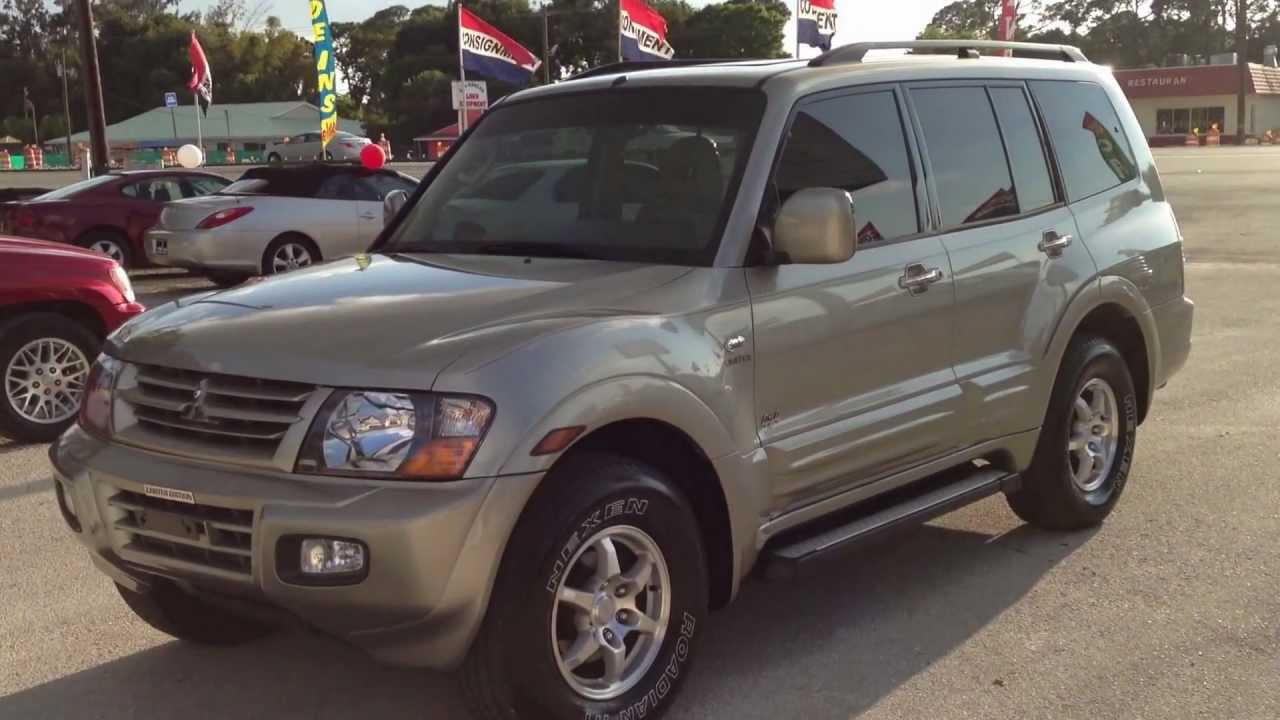 2002 Mitsubishi Montero Sport Limited 4X4 View our