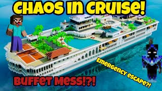 minecraft cruise ship | Chaos in Cruise!