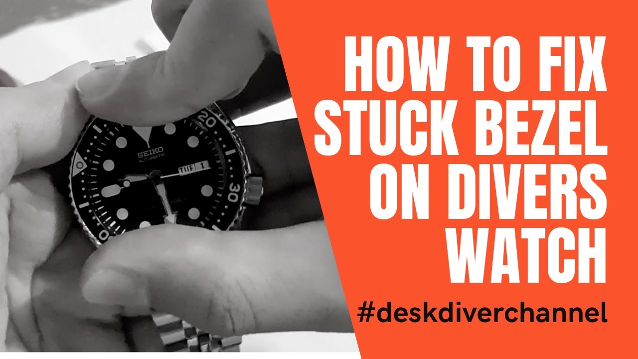 Seiko SKX007 - How to fix stuck bezel (#deskdiverchannel tutorial) - YouTube