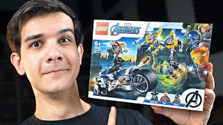 LEGO Мстители: ТОР И ЧЁРНАЯ ПАНТЕРА - Набор на Обзор (76142)