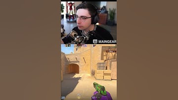 Shroud P250 INSANE ACE 😲 #shorts #cs2 #shroud