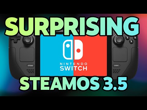 「Surprising SteamOS 3.5 Results... Switch Emulation」