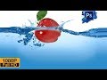 How to make Fruit in Water Splash Manipulation in Photoshop CS6 or CC