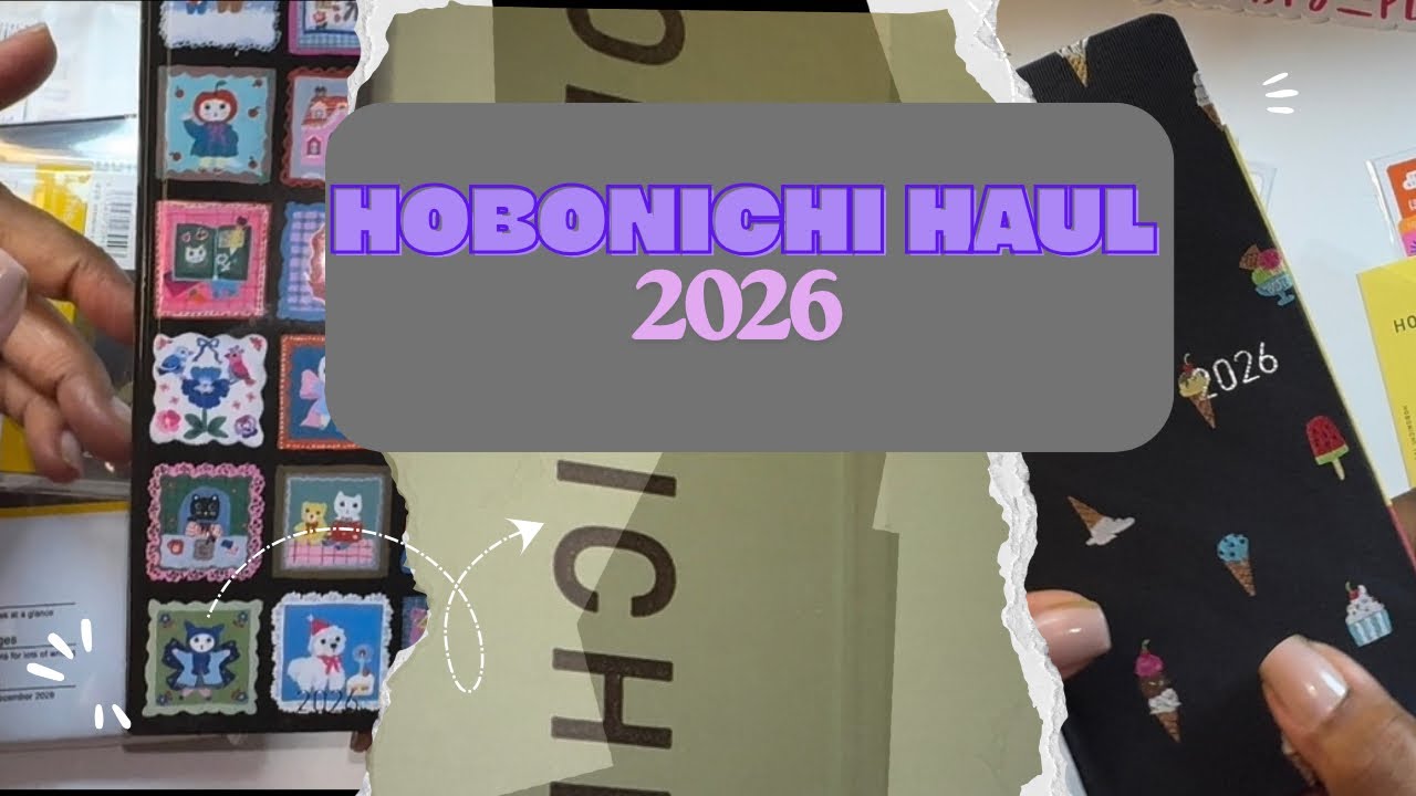 Hobonichi Haul 2026 unboxing