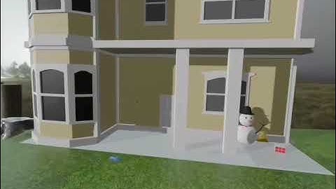 Desarrollo de programa en Blender de cinemáticas (escena navideña)