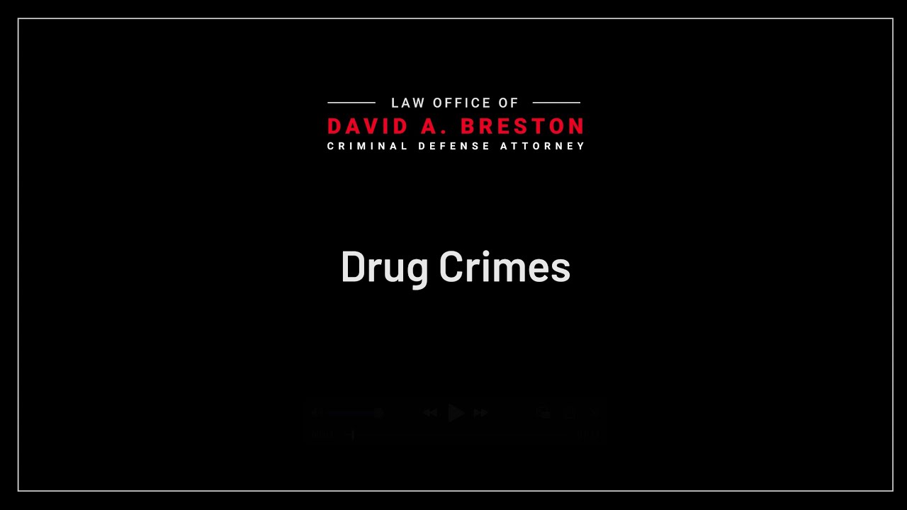 David A. Breston - Houston Drug Crimes Lawyer
