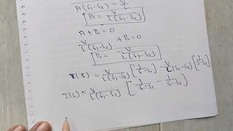 Series RLC Circuit Analysis Using Laplace Transform || #maths #trending #circuitanalysis #viralvideo