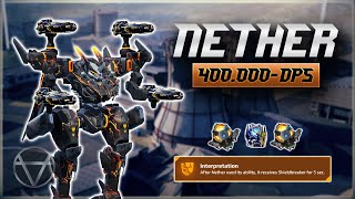 [WR] 🔥 Ultimate Halo NETHER Does 400,000 DMG/Sec – Mk3 Gameplay | War Robots