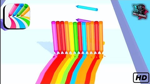 Pencil Rush 3D-All levels Gameplay  Android,ios (Levels 10-12)