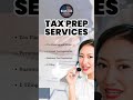 📢 Get Expert Tax Prep Services Today!