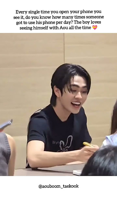 Aou fell first, but Boom fell harder🥹 #aou_tnbknr #shorts #aouboom #besevboom #youtubeshorts